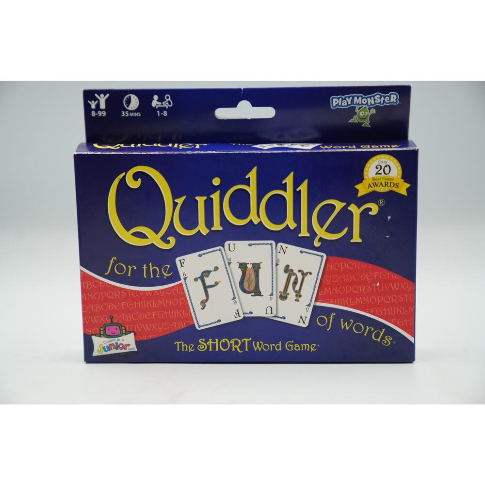 Quiddler‎ Short Word Card Game by PlayMonster 2019 Edition